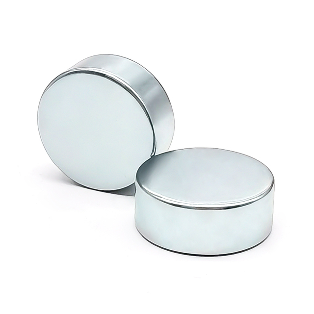 D25x10mm เคลือบสังกะสีรอบแม่เหล็กนีโอไดเมียม N35H ในลำโพง