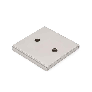 ขนาดที่กำหนดเองสีโลโก้ N35 N52 Rare Earth วัสดุแม่เหล็ก 20 กก Strong Force Square Countersunk Hole NdFeB ช่องแม่เหล็ก