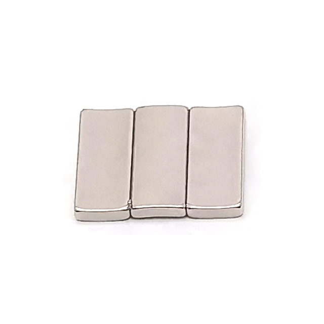 บล็อกการชุบนิกเกิลประสิทธิภาพสูง N52H หายาก Earth Ndfeb Magnet สำหรับมอเตอร์โดรน