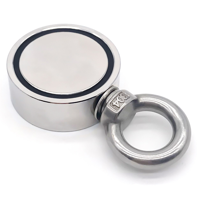 แม่เหล็กตกปลานีโอไดเมียมสองด้านพร้อมสตั๊ดตา SST 