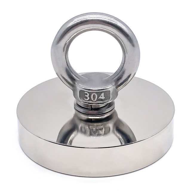 แม่เหล็กนีโอดิเมียมสลักเกลียวแม่เหล็กที่มีประสิทธิภาพด้านหนึ่ง